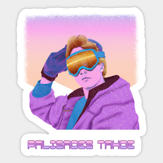 Palisades Tahoe Sticker by MBNEWS